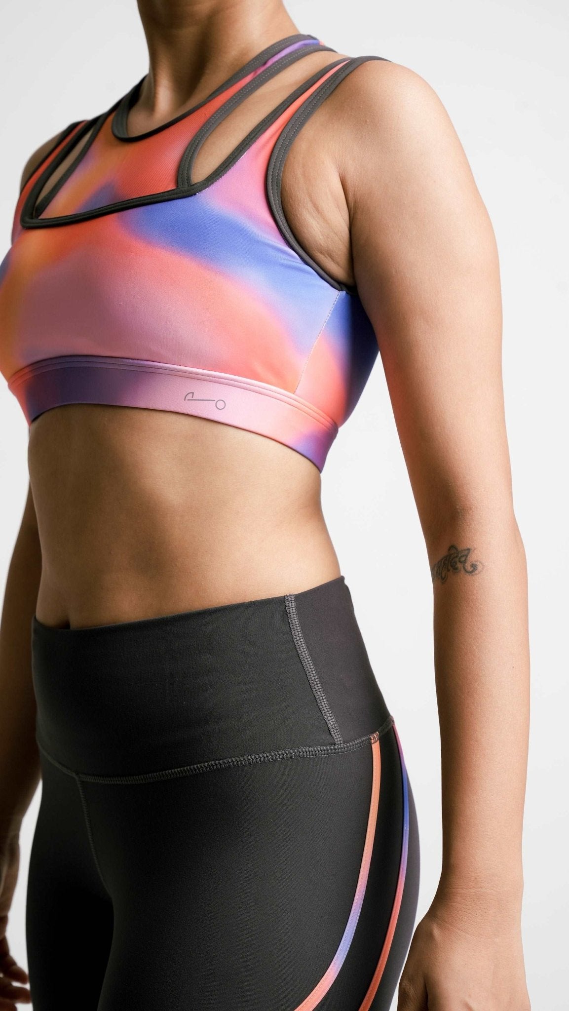 Dynamic Double Medium Support Sports Bra - Align Off